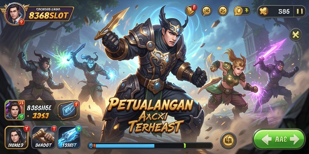 Gameplay seru dan mendebarkan dalam 8368SLOT.