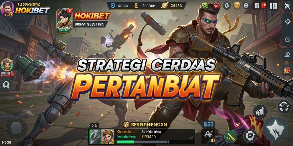 Tangkapan layar gameplay HOKIBET menunjukkan aksi strategi intens.