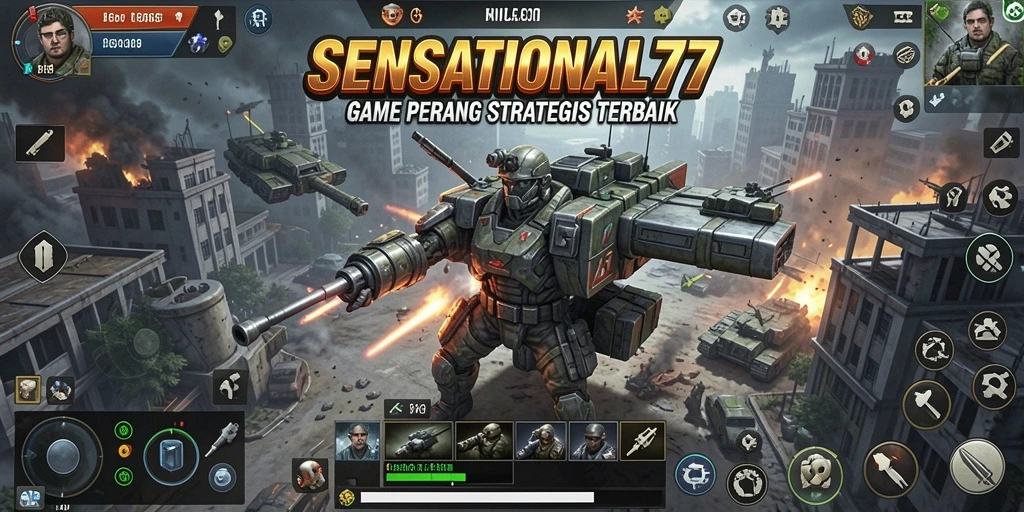 Gameplay seru dan mendebarkan di SENSATIONAL77.