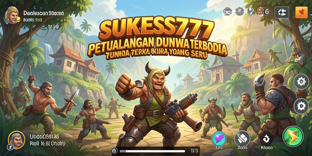 Gameplay yang menarik dengan eksplorasi dunia terbuka yang luas dalam SUKSES777.